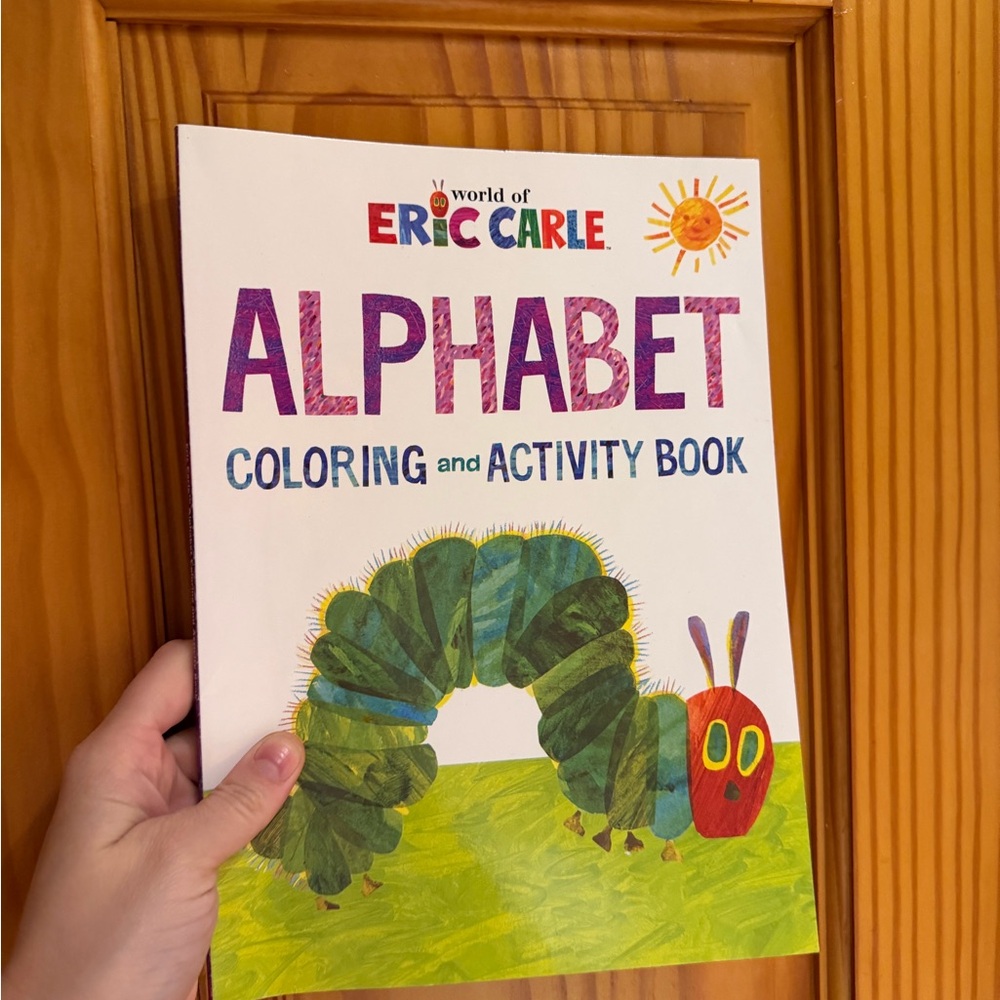 Eric Carle Alphabet Coloring and Activity Book - Multicolor